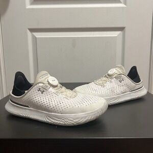 Under Armour SlipSpeed Shoes Men's 6.5 Women's Sz 8 White UA Slip On BOA